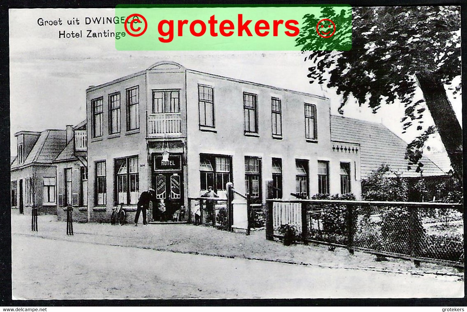 DWINGELOO Hotel Zantinge 1982 Echte Fotokaart REPRINT ? - Dwingeloo