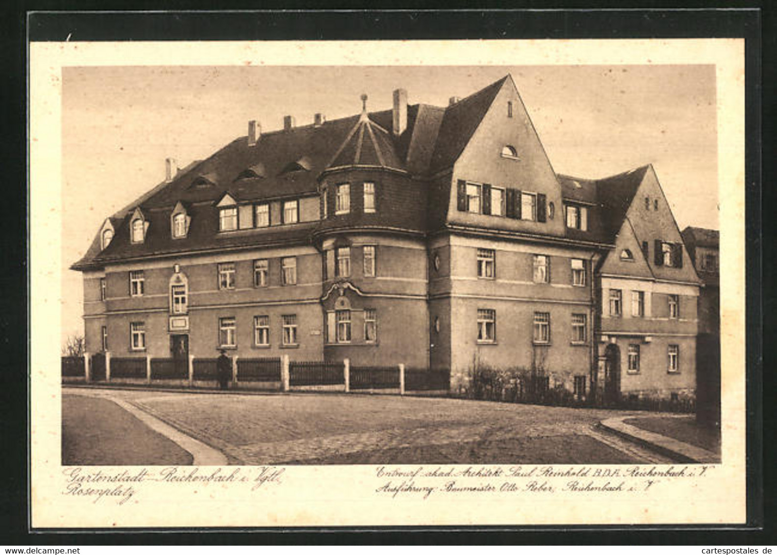 AK Reichenbach I. Vgtl., Haus Auf Dem Rosenplatz - Reichenbach I. Vogtl.