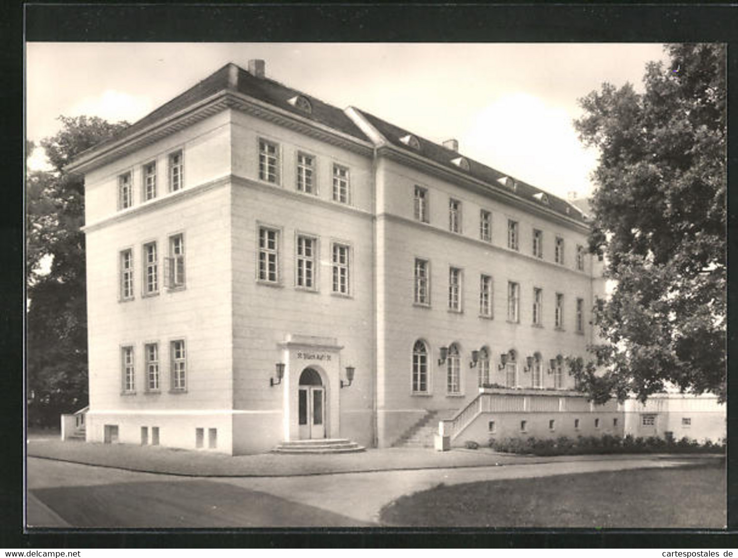 AK Heiligendamm, Sanatorium, Haus Glück Auf Vor Waldkulisse - Heiligendamm