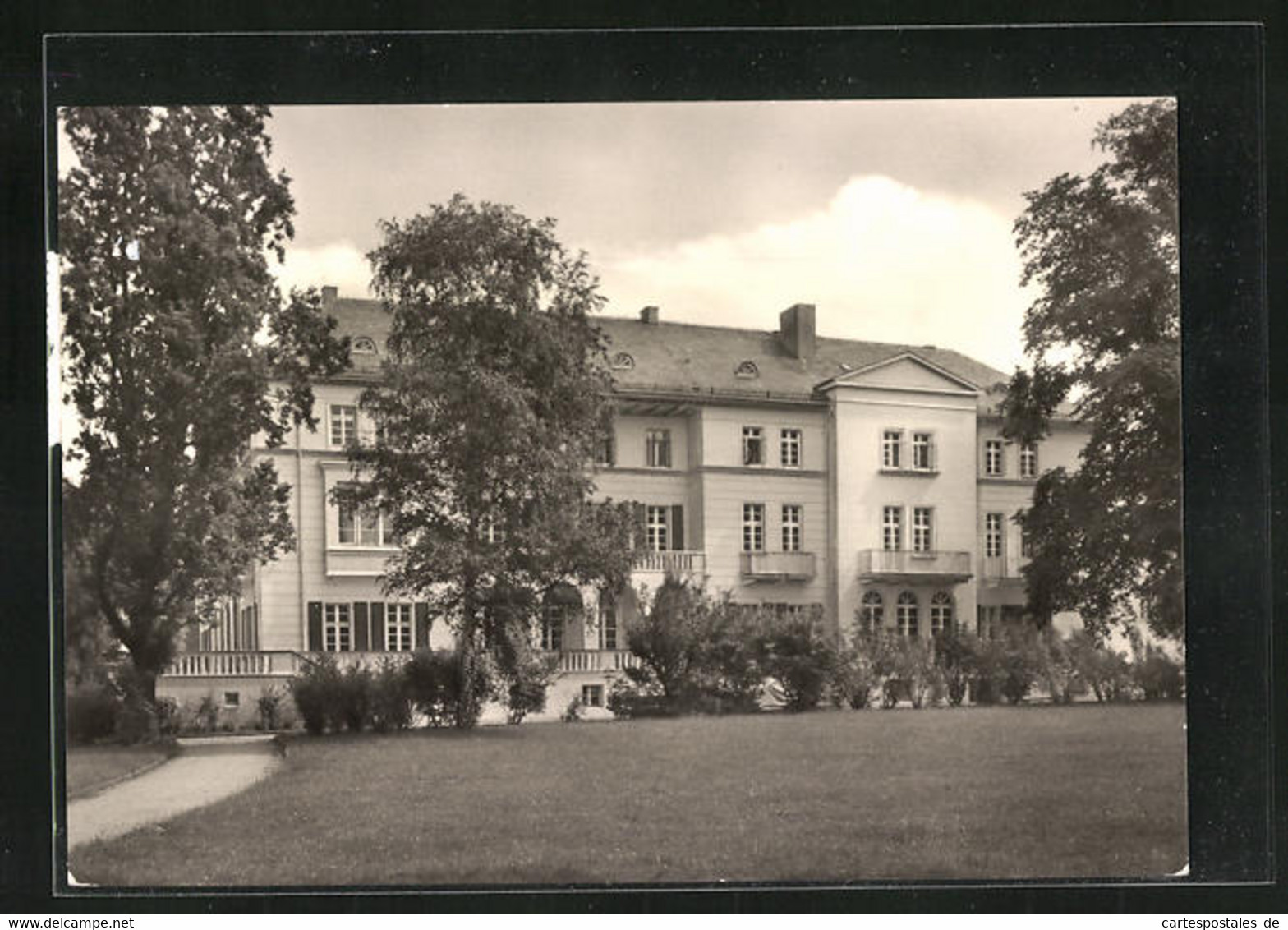 AK Heiligendamm, Park Mit Sanatorium Glück Auf - Heiligendamm