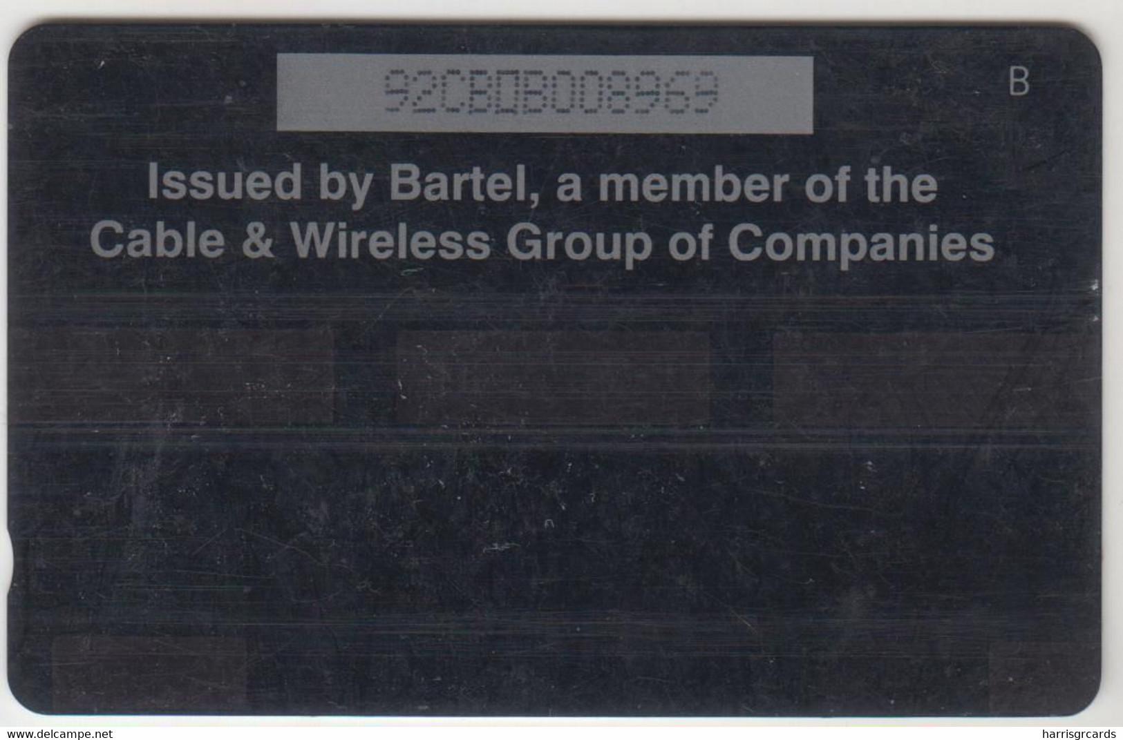 BARBADOS - Band Of The Barbados Defence Force, 40 Bds$, CN:92CBDB , Normal Zero: "0", Tirage 30.000, Used - Barbados (Barbuda)