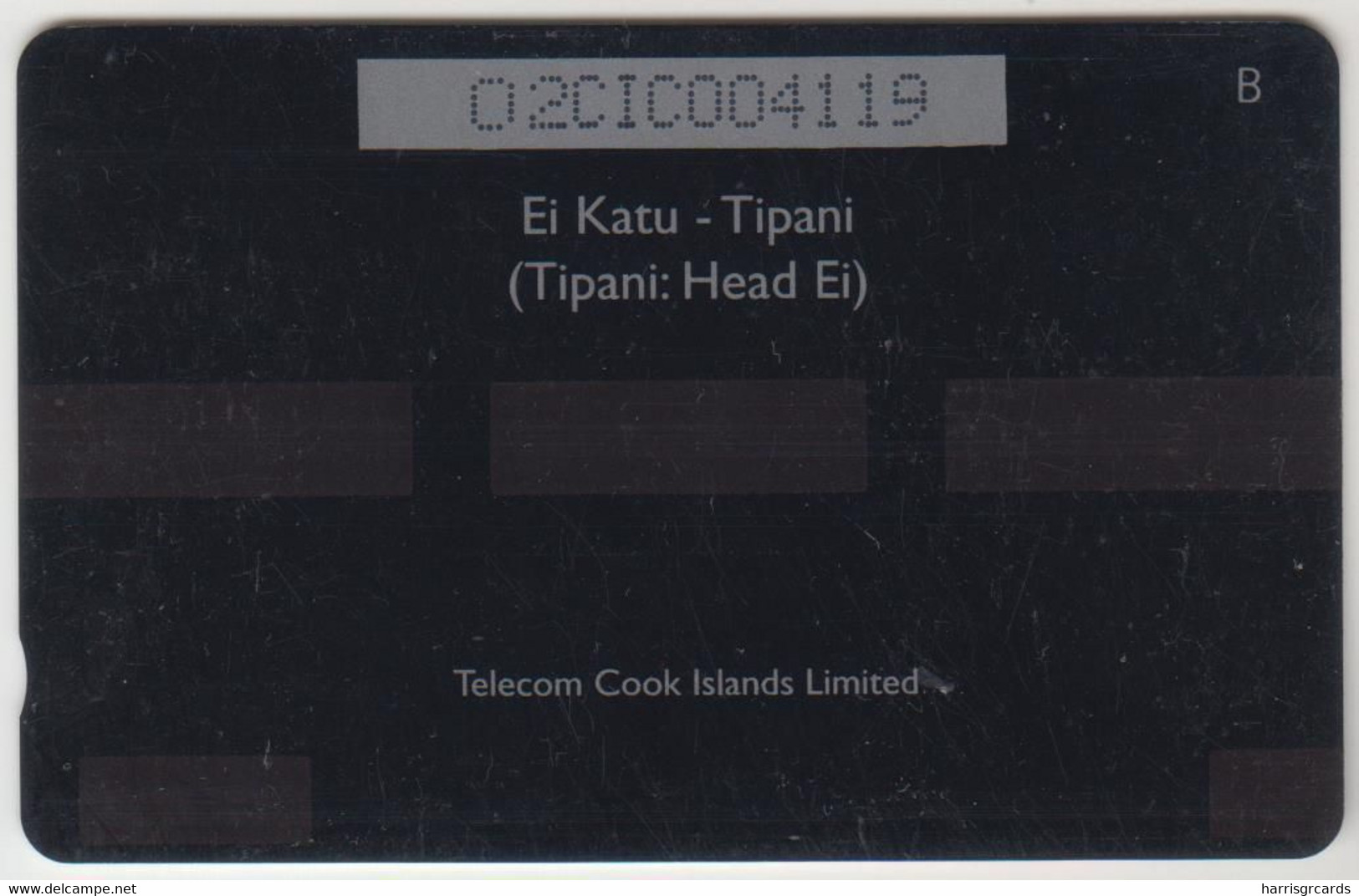 COOK ISLANDS - Ei Katu Tipani, 10 $, CN:02CIC , Normal Zero: "0", Tirage 10.400, Used - Iles Cook