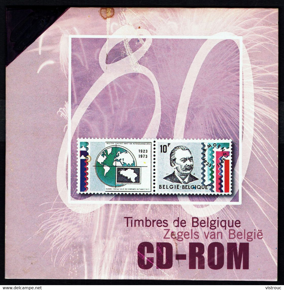 CD ROM "TIMBRES DE BELGIQUE". - Francese