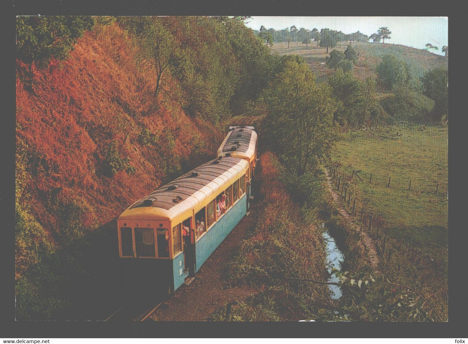 Blegny - Li Trimbleu Dans La Campagne - Train / Trein - Blégny