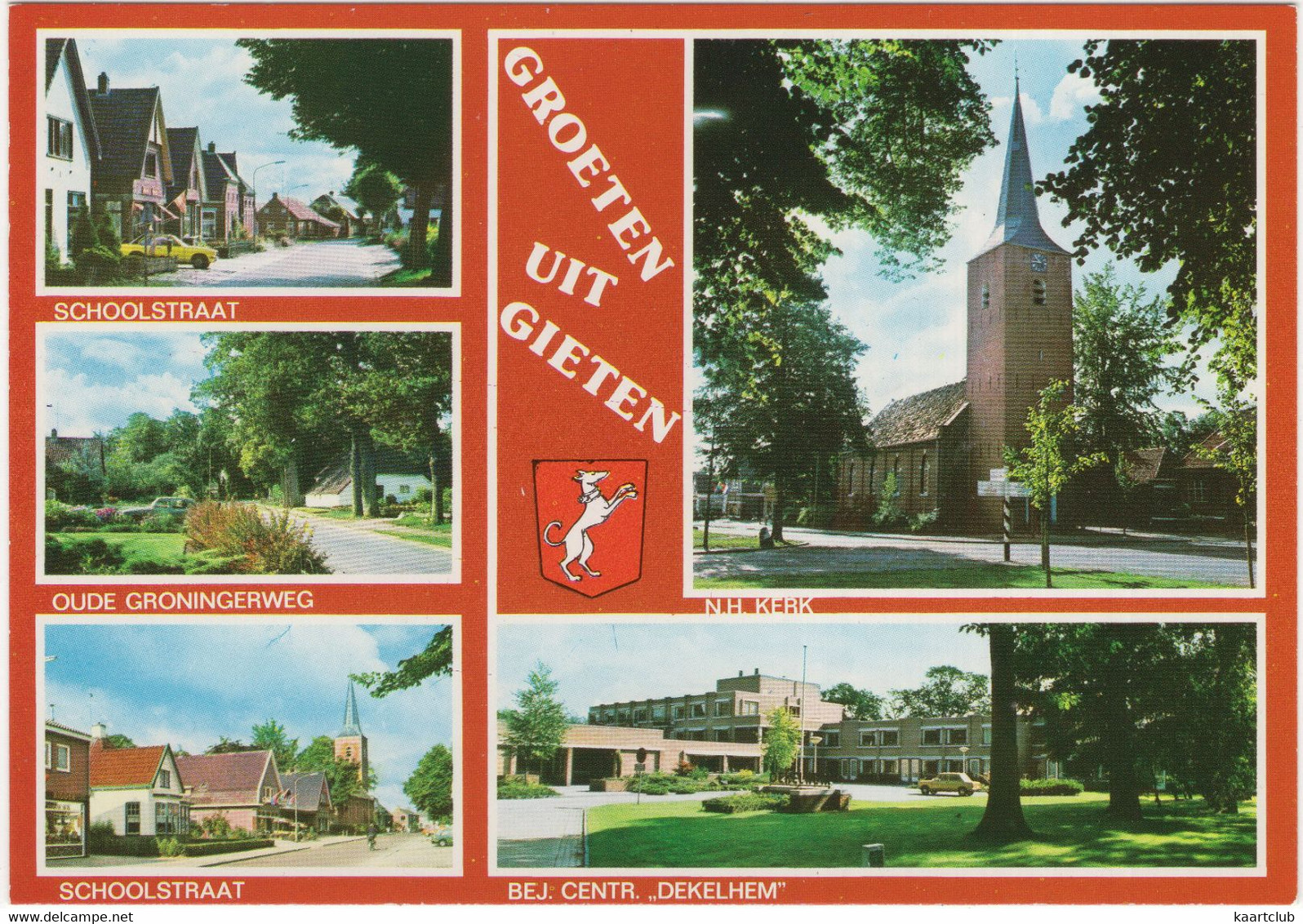 Groeten Uit Gieten - (Drenthe, Holland) - Gieten