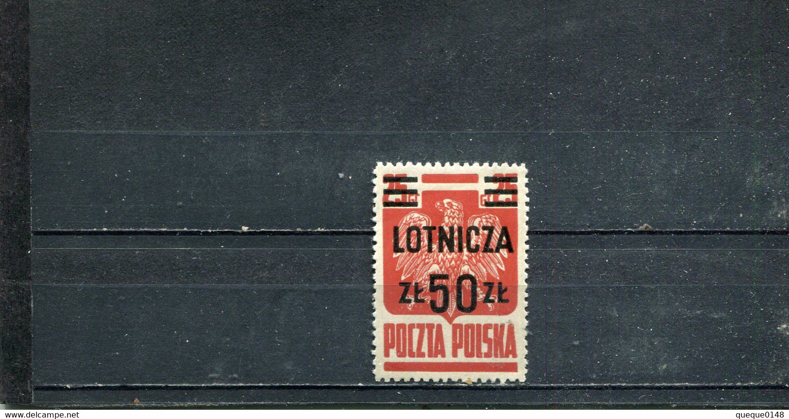 Pologne 1947 Yt 17a * - Unused Stamps
