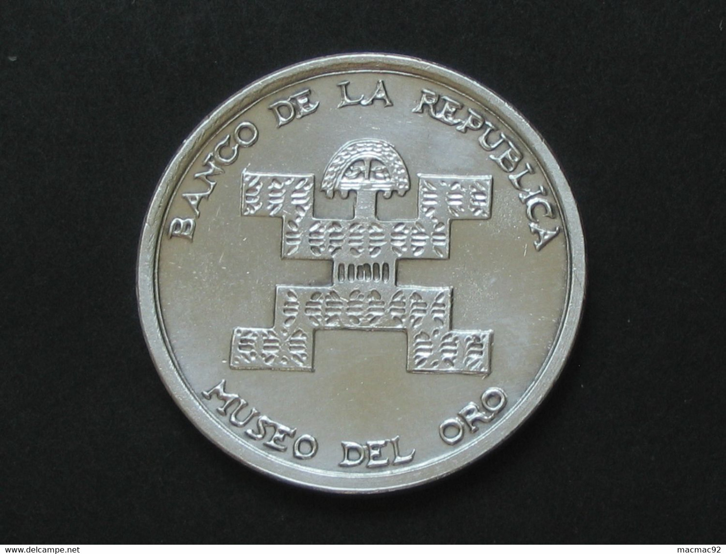 COLOMBIE-médaille En Argent- Banco De La Républica-Muséo Del Oro -XV Aniversariio  1939-1954  *** EN ACHAT IMMEDIAT *** - Professionnels / De Société