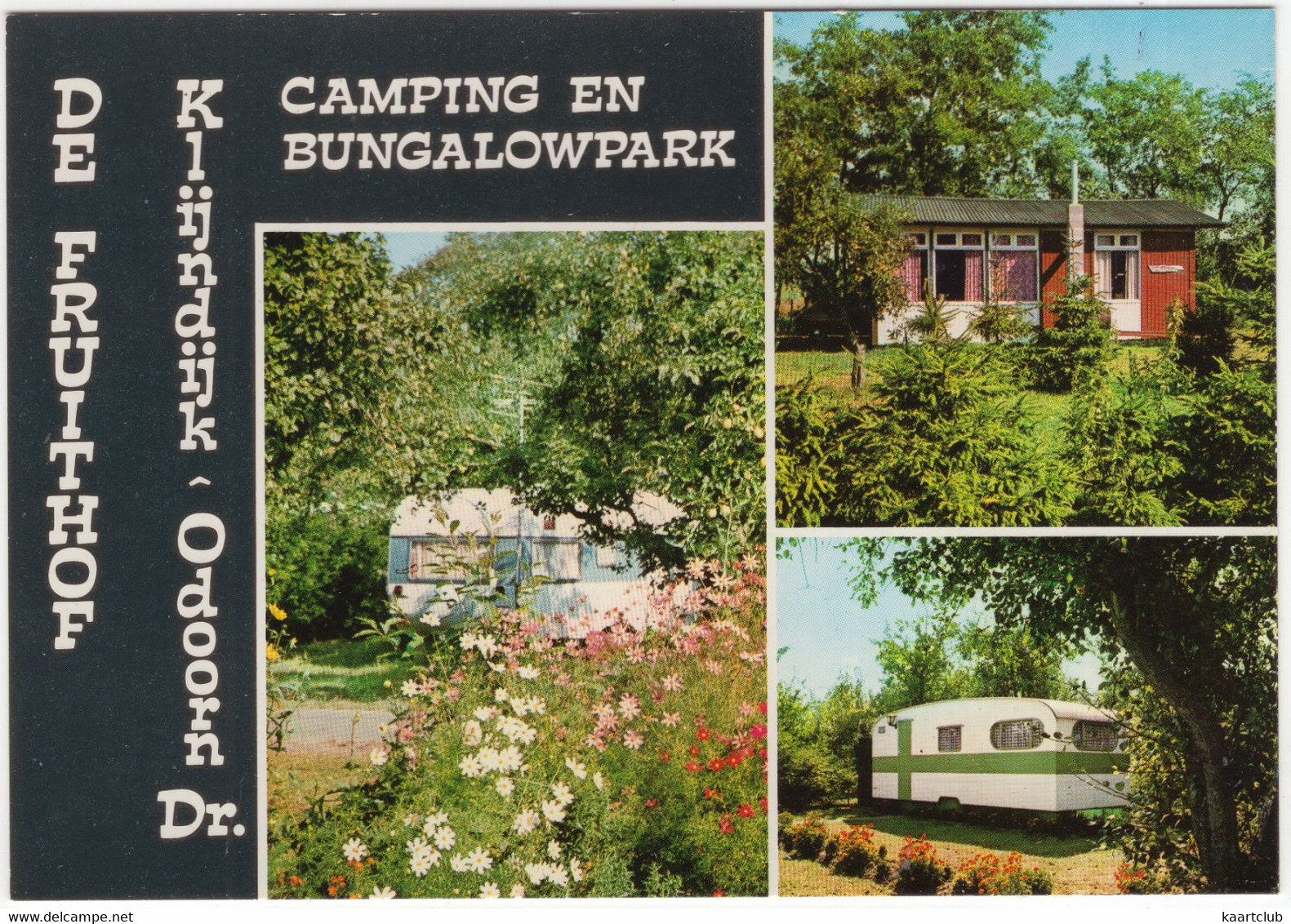 Klijndijk, Odoorn - A.N.W.B. Camping En Bungalowpark 'De Fruithof' - (Drenthe, Holland) - HUISJE, CARAVANS - Odoorn