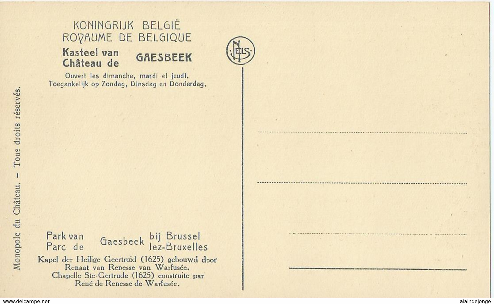 Gaasbeek - Gaesbeek - Kasteel Van Gaesbeek - Lennik