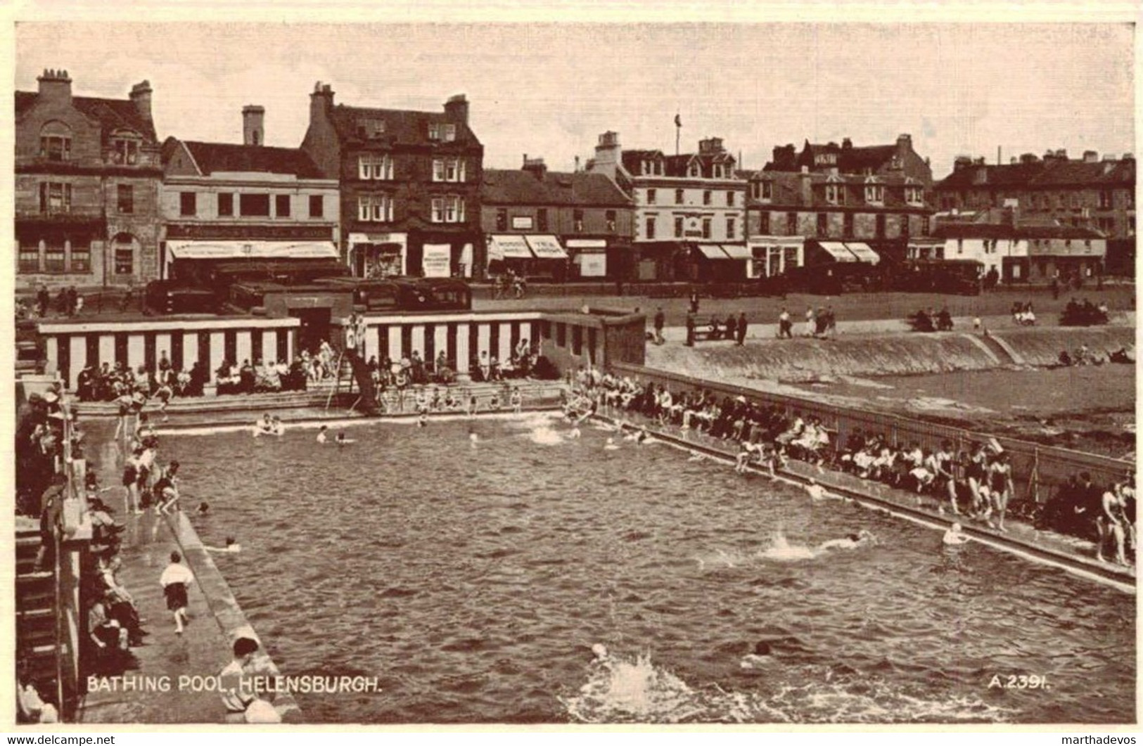 Jaren ' 50?  HELENSBURGH Bathing Pool - Dunbartonshire