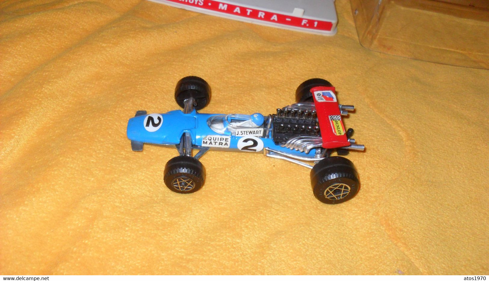 MODELE REDUIT VOITURE POLITOYS. MATRA - F. 1...AVEC BOITE DANS SON JUS..POLISTIL MADE IN ITALY - Echelle 1:32