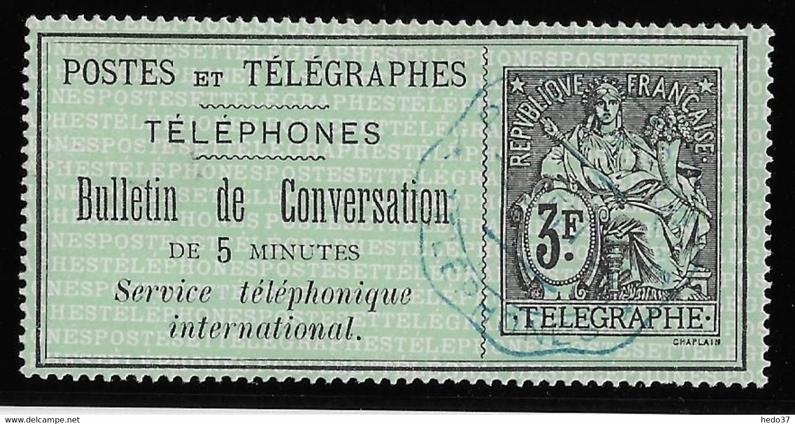 France Téléphone N°11 - Oblitéré - TB - Telegraphie Und Telefon