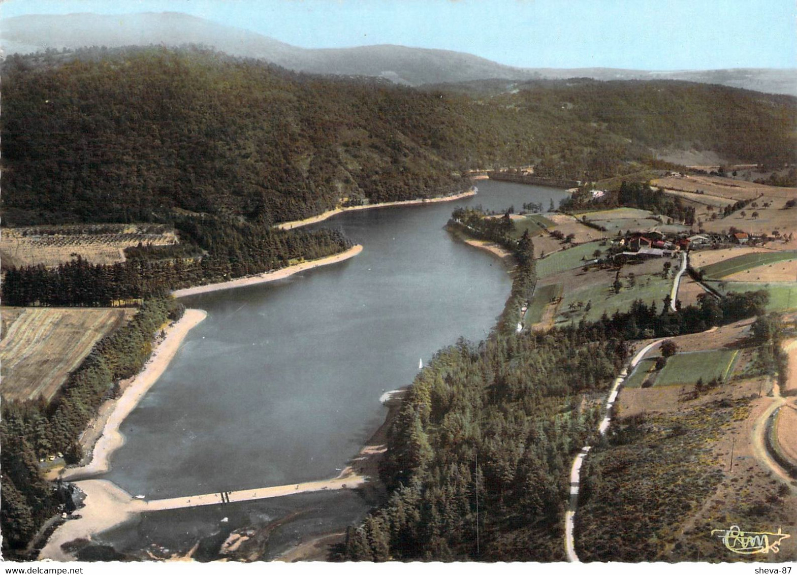 42 - Saint Julien Molin Molette - Barrage Du Ternay - Vue Aérienne - Autres & Non Classés