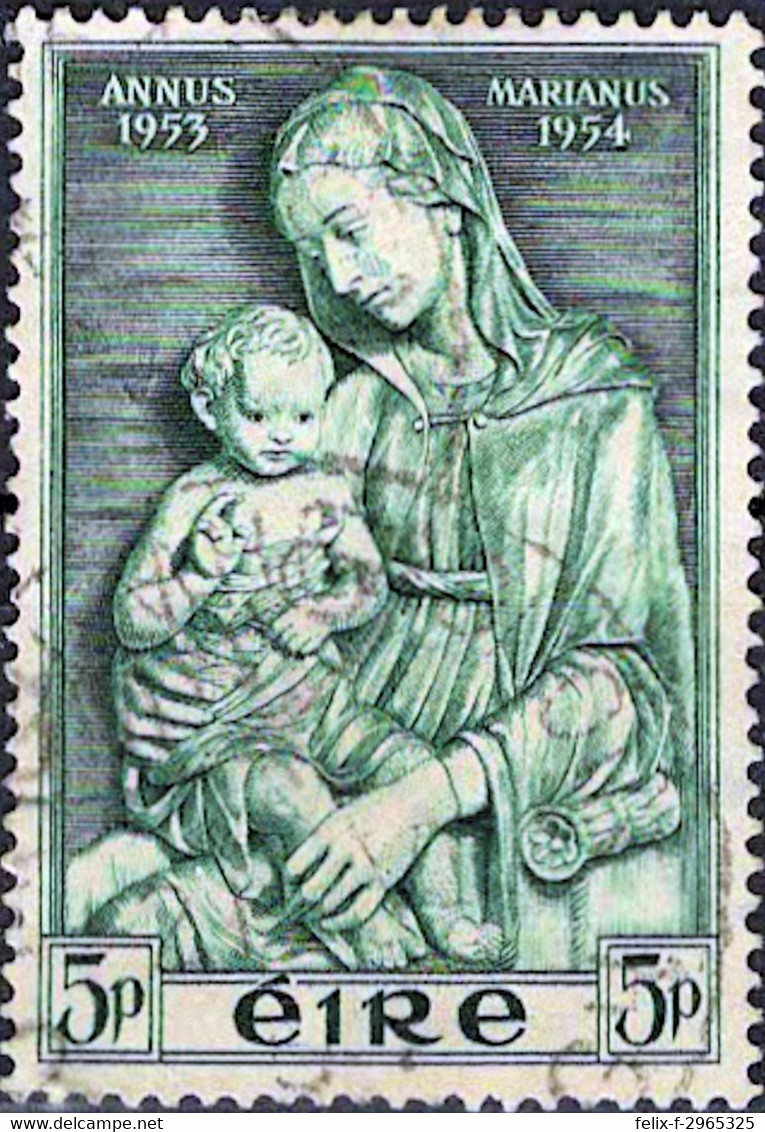 2301 Mi.Nr.121 Irland (1954) Annus Marianus Ungebraucht - Nuovi