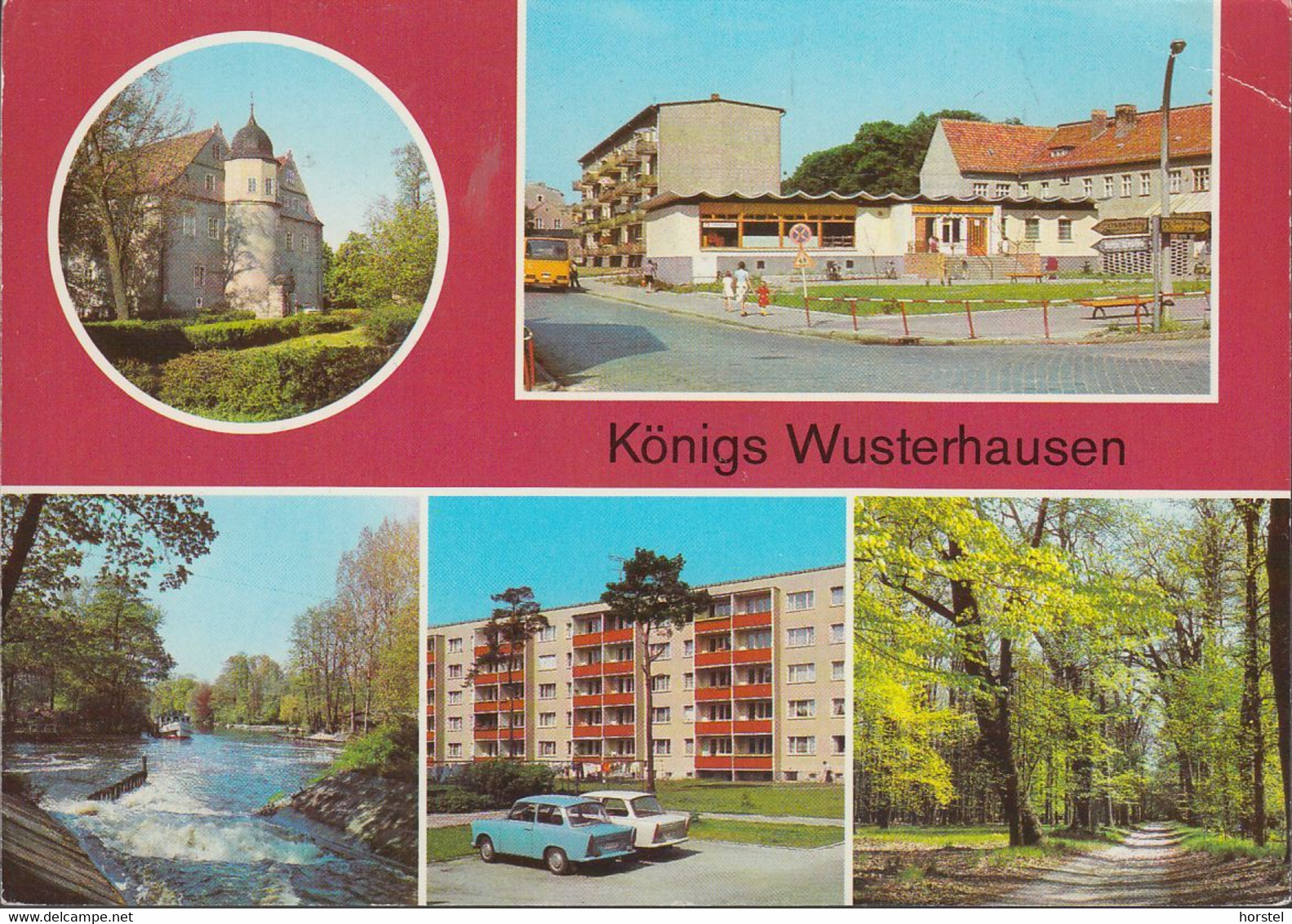 D-15711 Königs Wusterhausen - Alte Ansichten - Kaufhalle - Neubauten - Schleuse - Koenigs-Wusterhausen