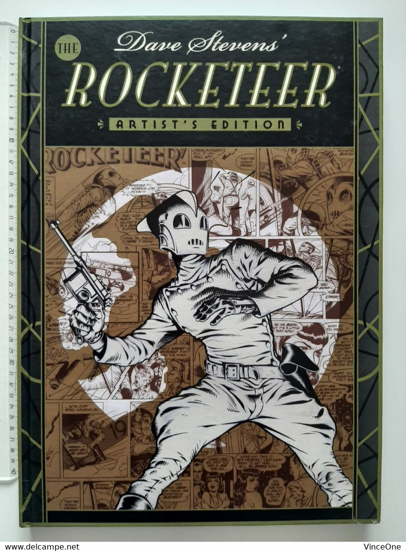 RARE The Rocketeer - Artist's Edition Dave Stevens - Grand Format Noir & Blanc - Other & Unclassified