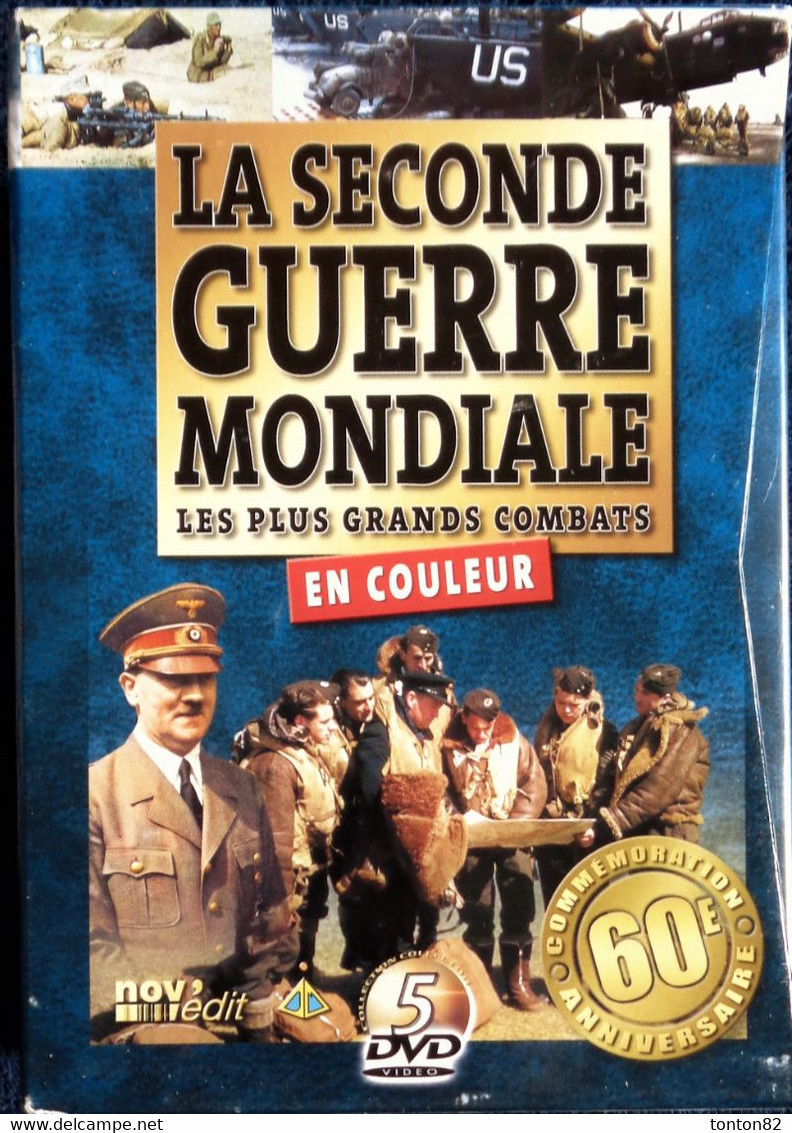 La Seconde Guerre Mondiale - Les Plus Grands Combats ( En Couleur ) - Coffret De 5 DVD . - History