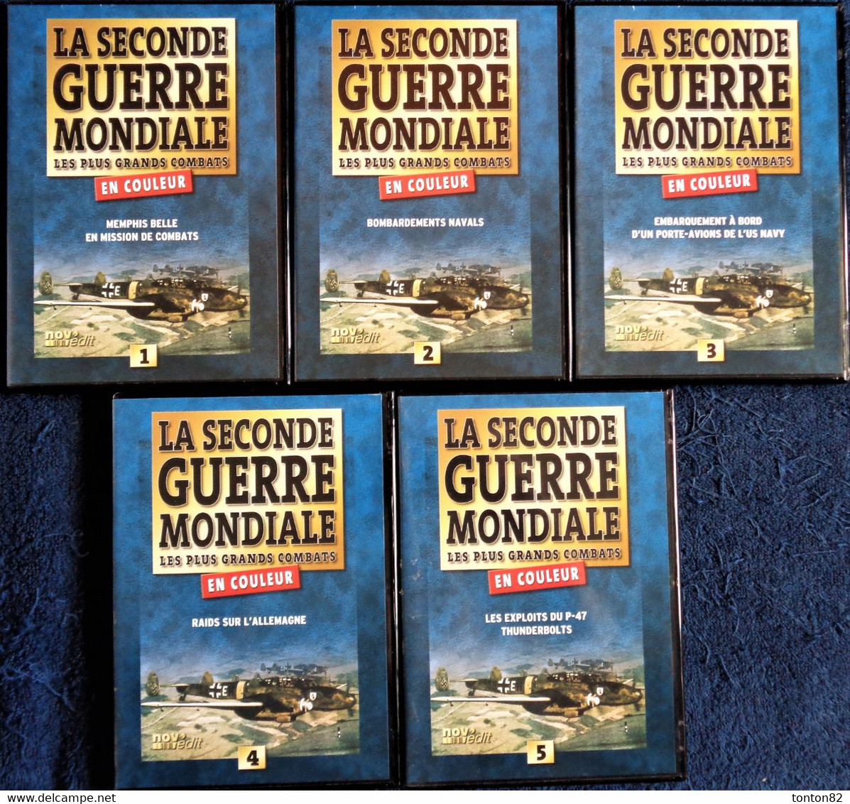 La Seconde Guerre Mondiale - Les Plus Grands Combats ( En Couleur ) - Coffret De 5 DVD . - Historia