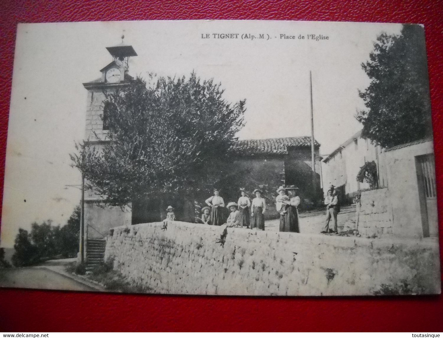 Le Tignet . Place De L'église . - Altri & Non Classificati