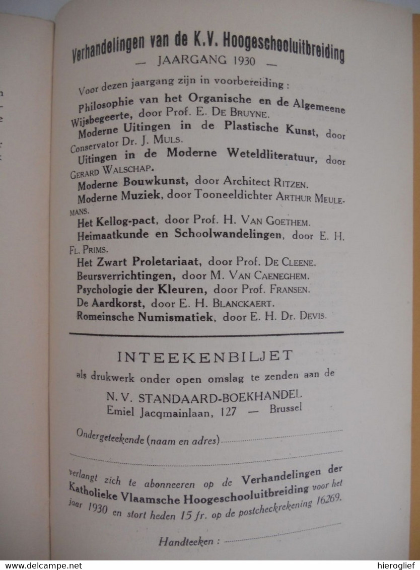 BEATRYS IN DE WERELDLITERATUUR Door Dr. Stracke 1930 Beatrijs Heilige Legende Middelnederlandse Marialegende Handschrift - Histoire