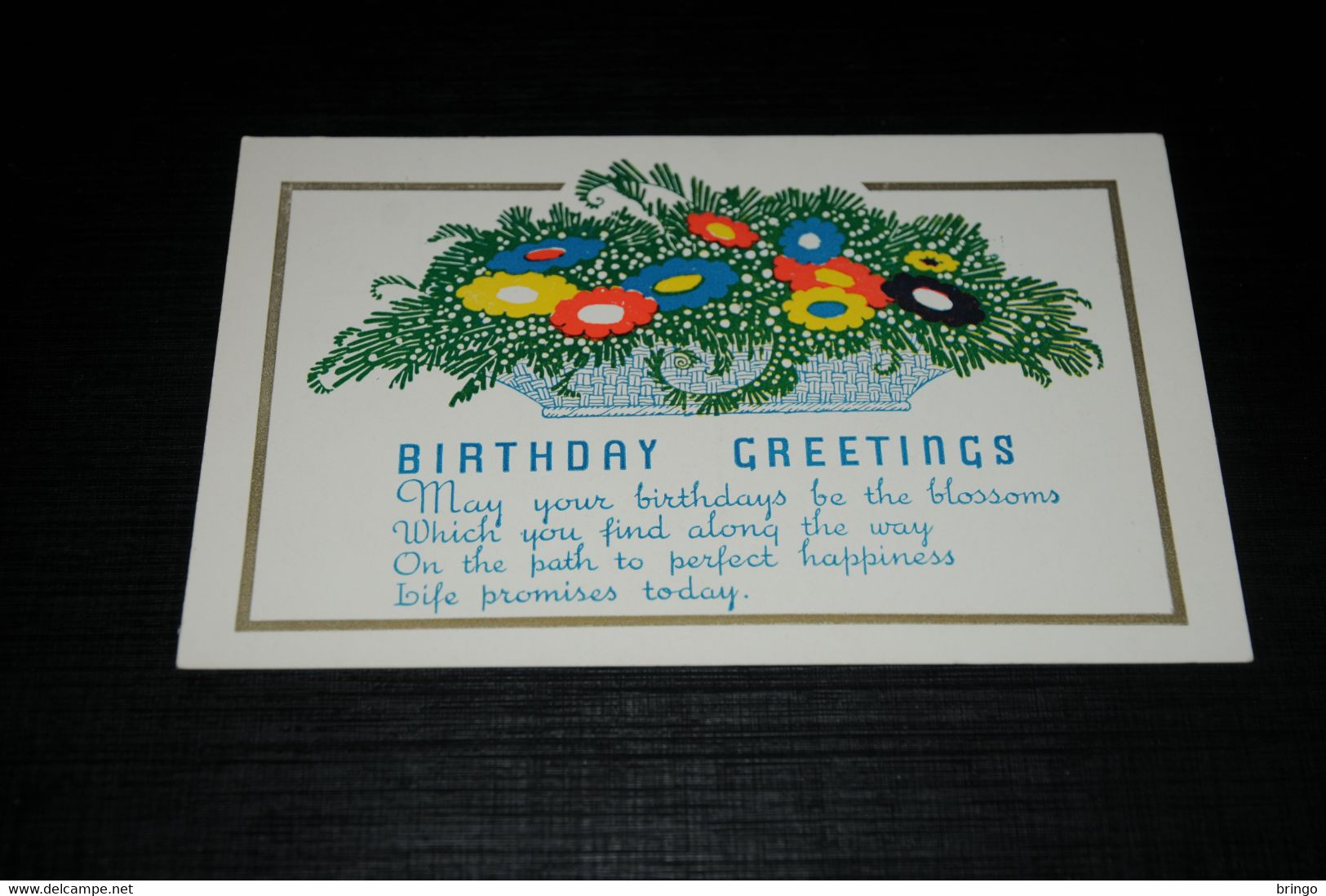 29683-                       BIRTHDAY GREETINGS - Naissance