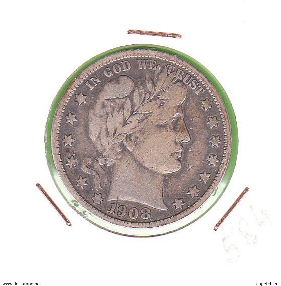 ETAT - UNIS / HALF DOLLAR / 1908 S - 1892-1915: Barber