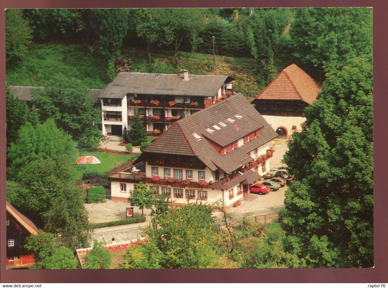 CPM Neuve Allemagne ELZACH OBERPRECHTAL Hotel " Hirschen " Mit Gästehaus - Elzach