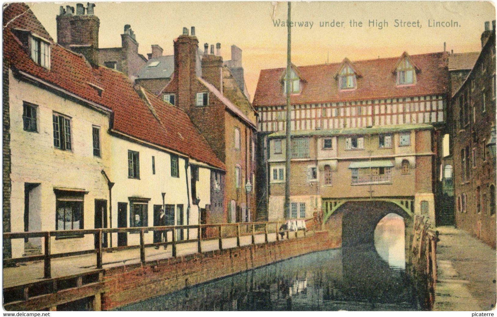 Waterway Under High Street Lincoln (Boots Cash Chemists-Pelham Ser.143) - Lincoln