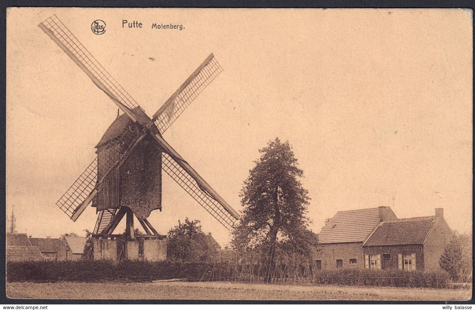 +++ CPA - PUTTE - Molen Berg - Moulin - Nels  // - Putte