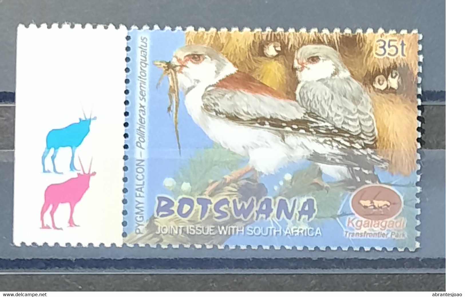 Botswana - 2001 - MNH As Scan - Kgalagadi Park - Birds - 1 Stamp - Botswana (1966-...)