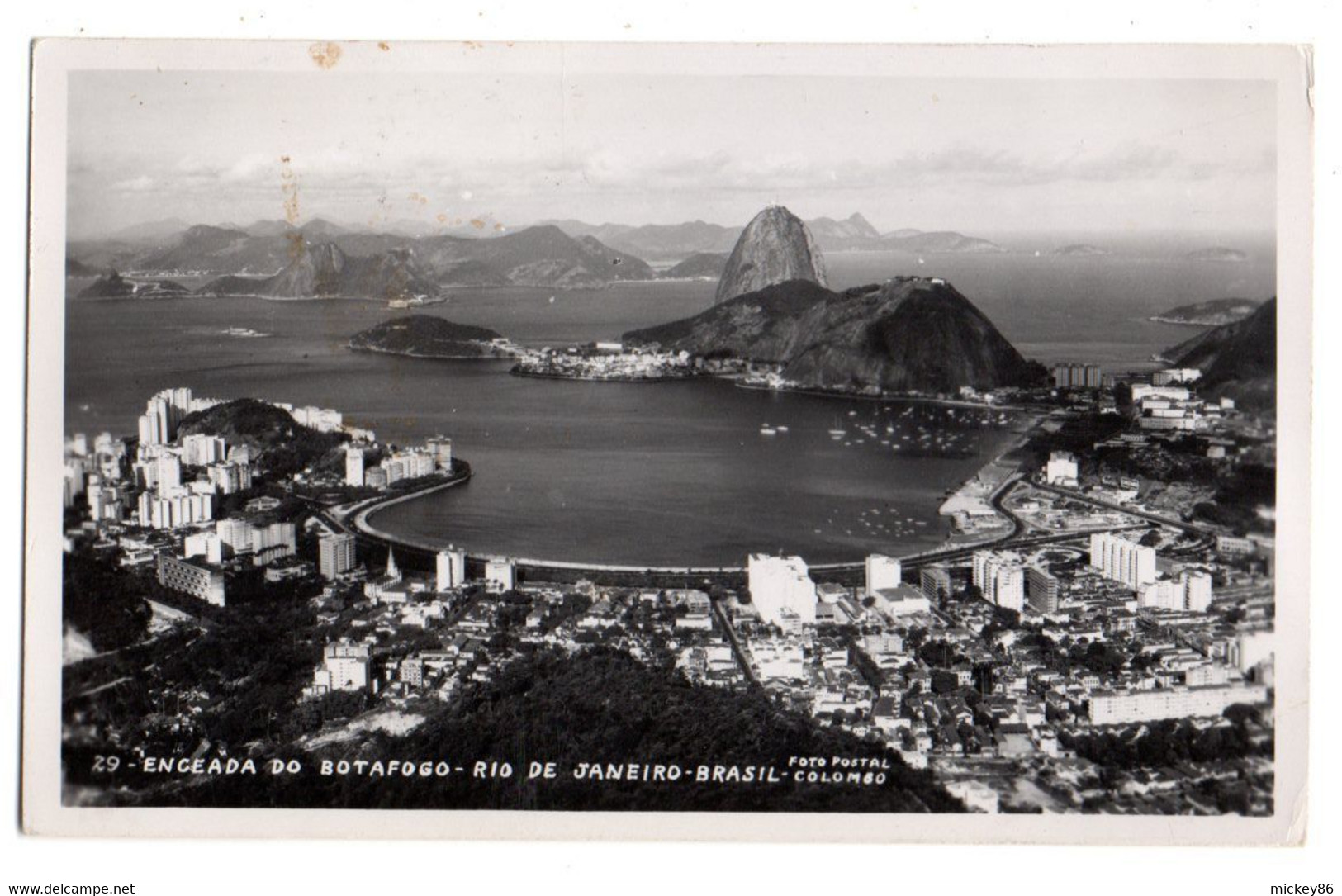 Brésil -- RIO DE JANEIRO --1962--Enceada Do Botafogo.... ....timbre.....cachets .............................. - Rio De Janeiro