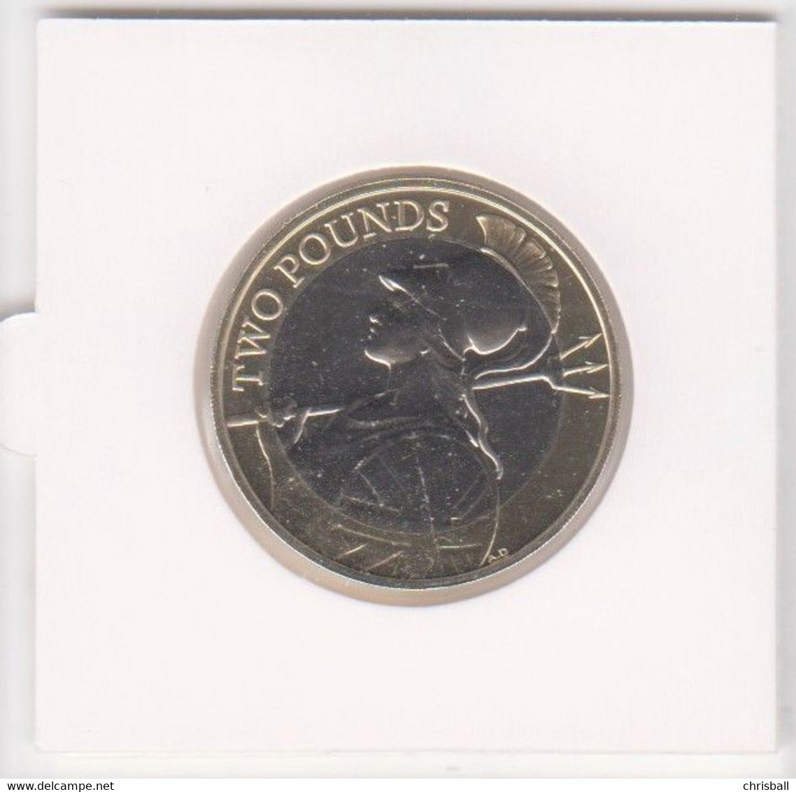 Great Britain UK £2 Two Pound Coin 2021 (Britannia) - Uncirculated - 2 Pounds