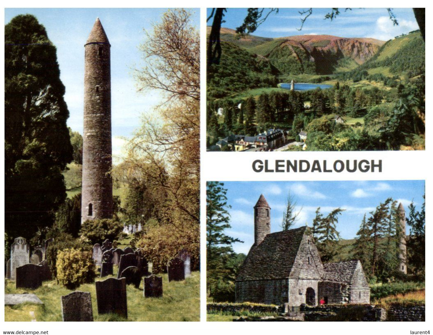 (UU 16) Ireland Posted To France (1969) Glendalough - Wexford