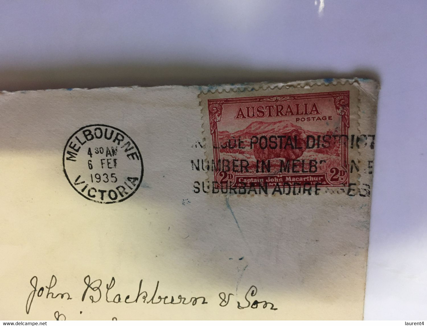 (UU 17) Australia - 1935 - Posted To NSW - Brieven En Documenten