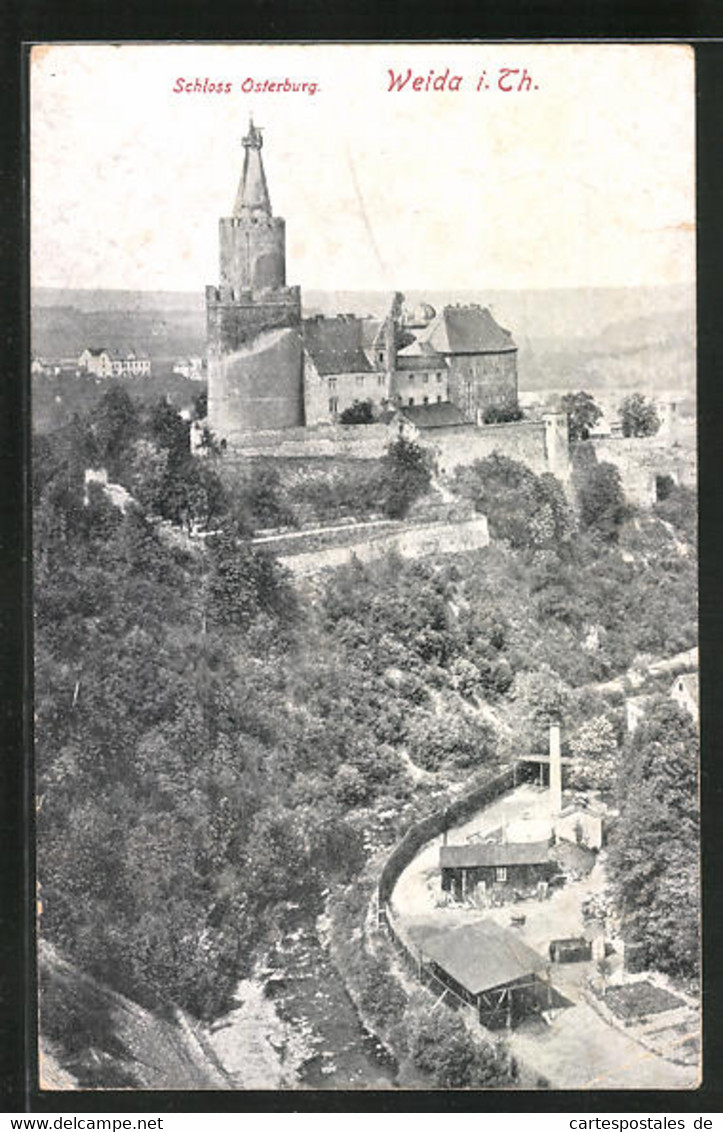 AK Weida I. Th., Schloss Osterburg - Weida
