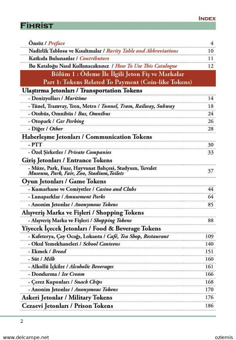 Ottoman Empire & Turkish Republic Tokens Catalogue - Libros Sobre Colecciones