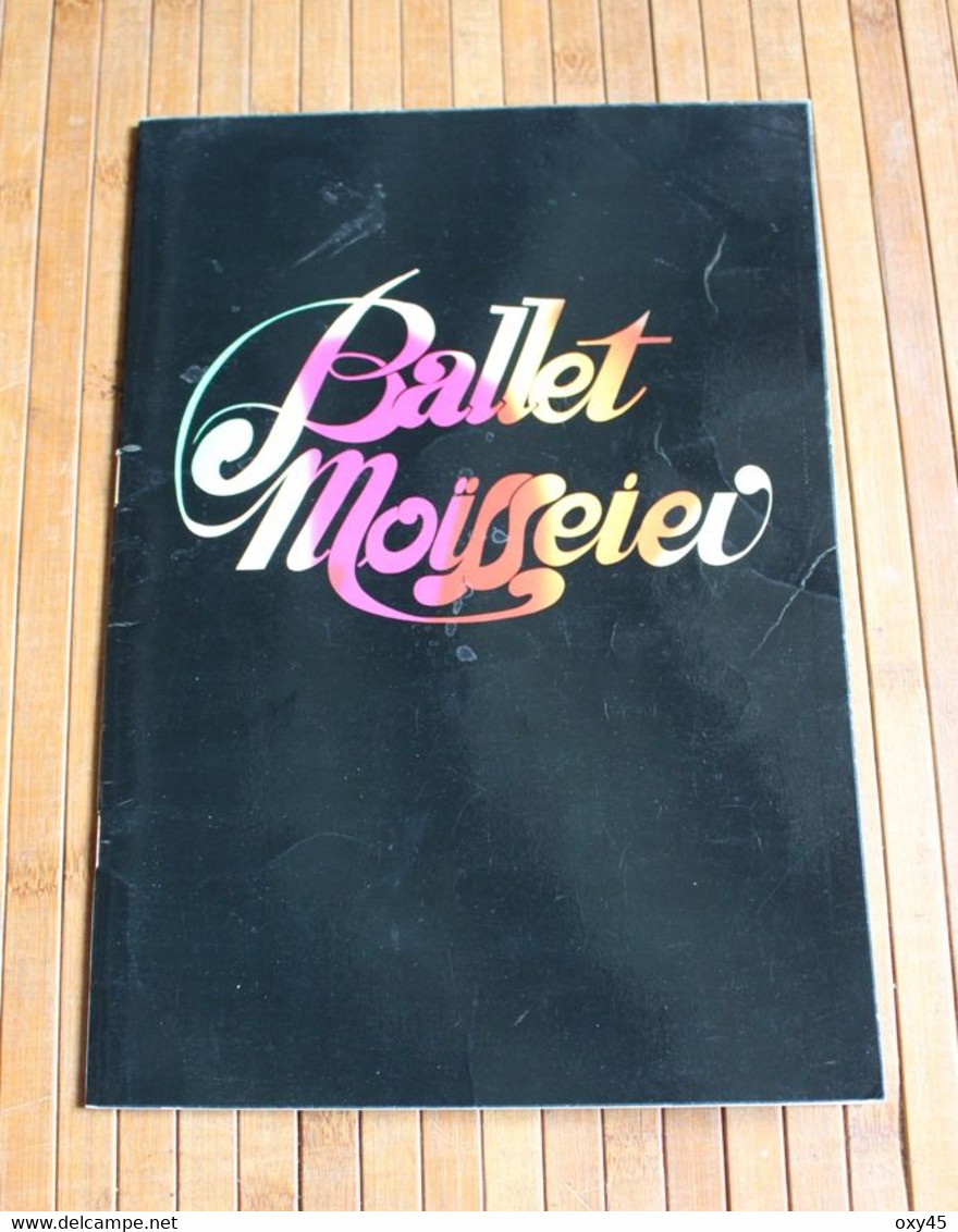 Programme De Spectacle Le Ballet Moisseiev Danse Russe - Affiches & Posters