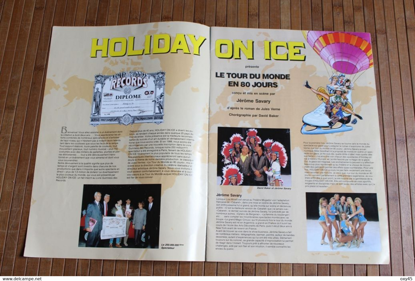 2 Programme De Spectacle Holiday On Ice + Affichette - Posters