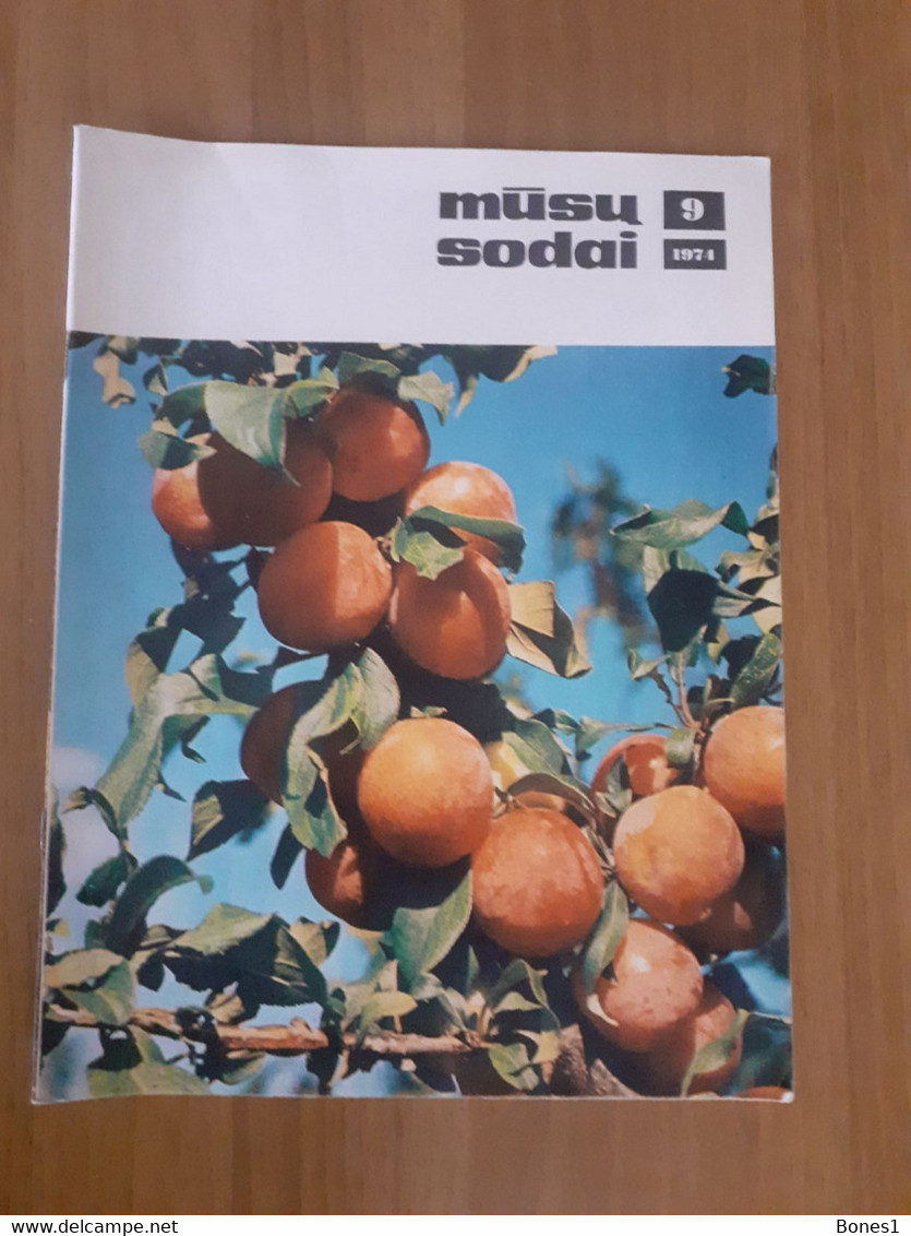 Lithuania Magazine Garden 1974 - Giardinaggio