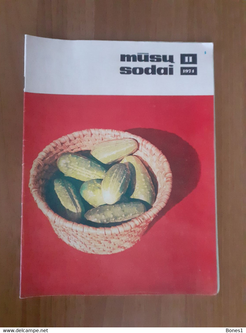Lithuania Magazine Garden 1974 - Tuinieren