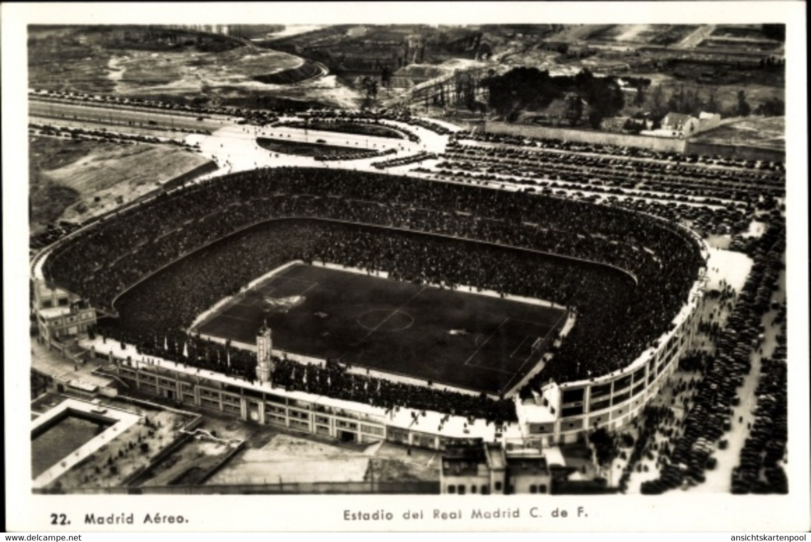 CPA Madrid Spanien, Estadio Del Real Madrid - Madrid