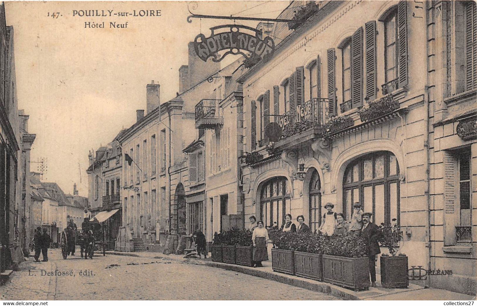 58-POUILLY-SUR-LOIRE- HÔTEL NEUF - Pouilly Sur Loire