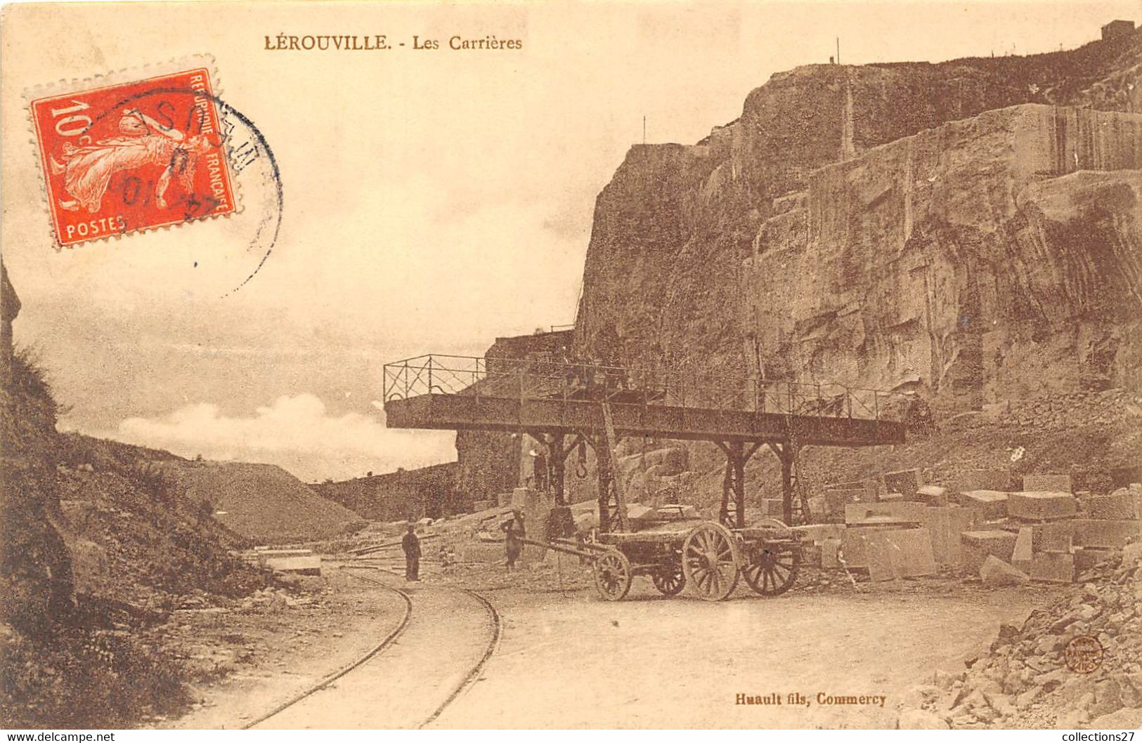 55-LEROUVILLE- LES CARRIERES - Lerouville