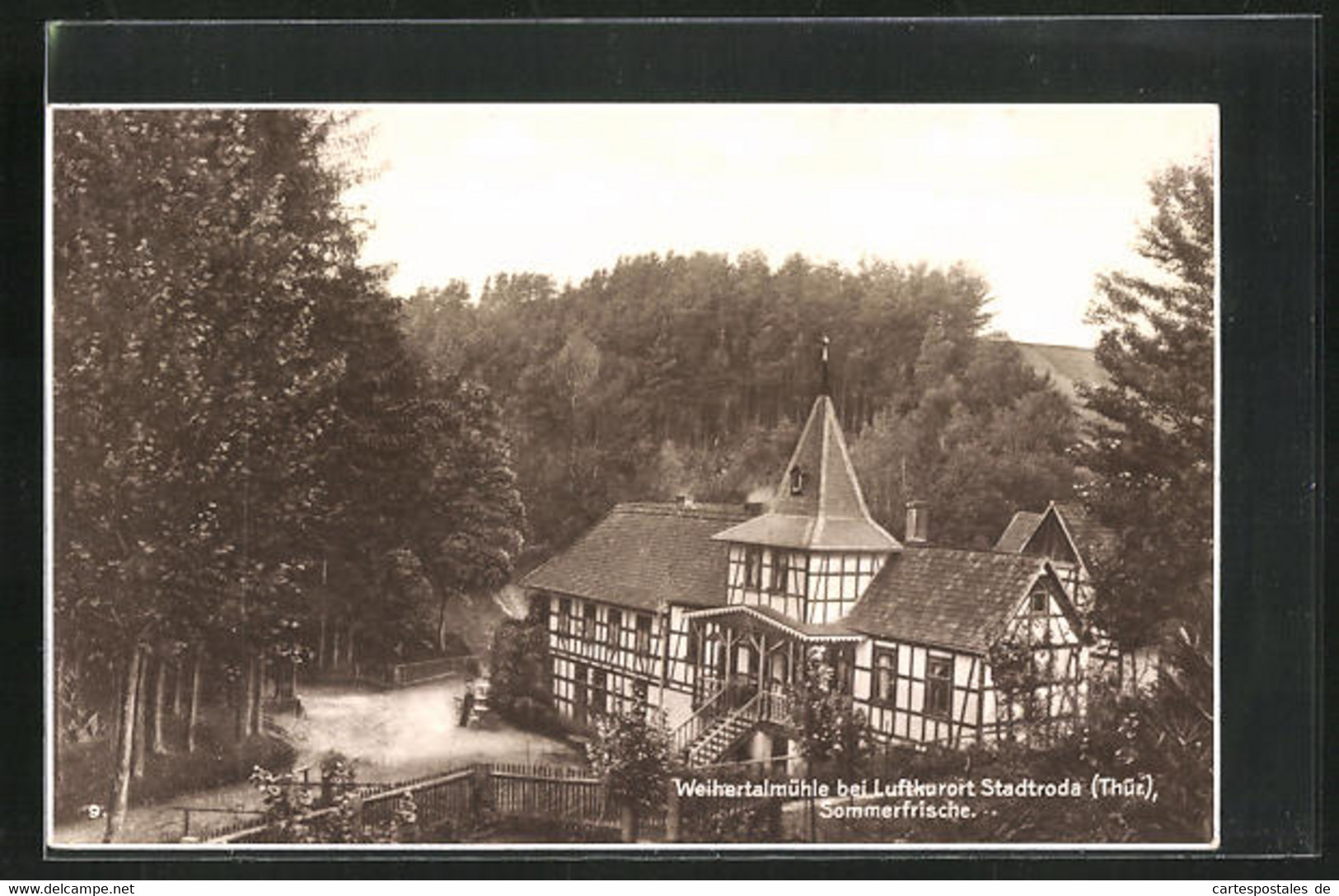 AK Stadtroda In Thür., An Der Weihertalmühle - Stadtroda