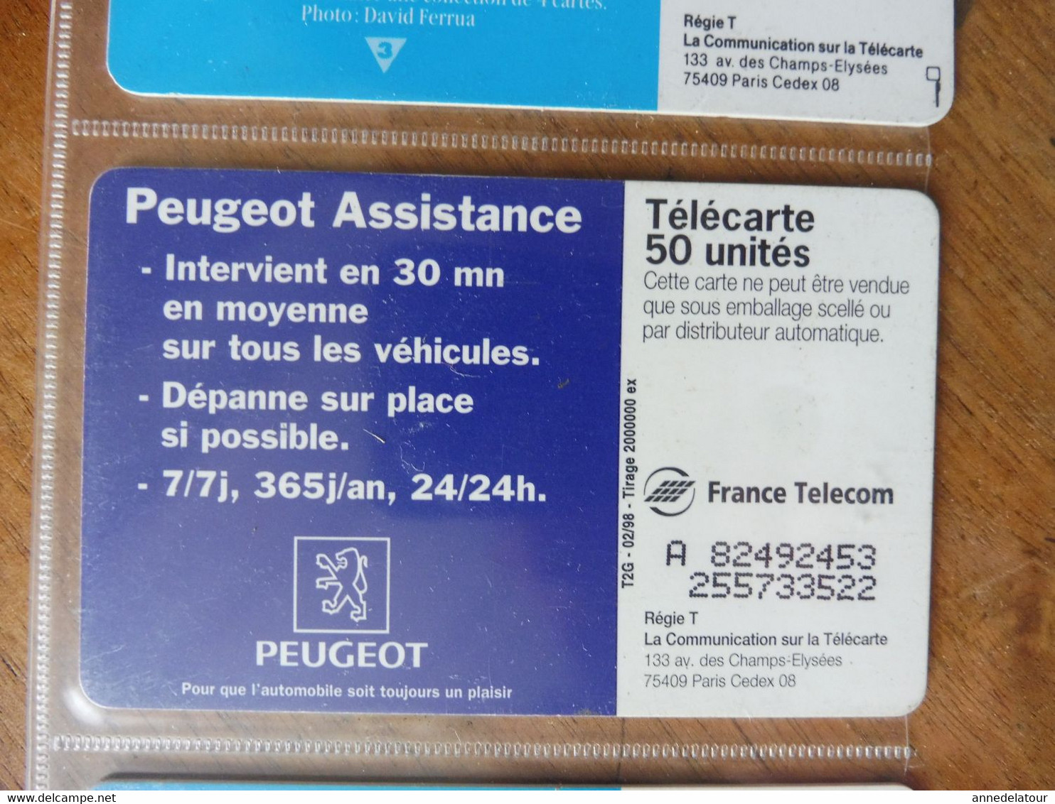 10 télécartes (sur l'automobile) FRANCE TELECOM  Fiesta, Ford Ka, Peugeot, Ford, Peugeot Assistance, Renault, Citroën..