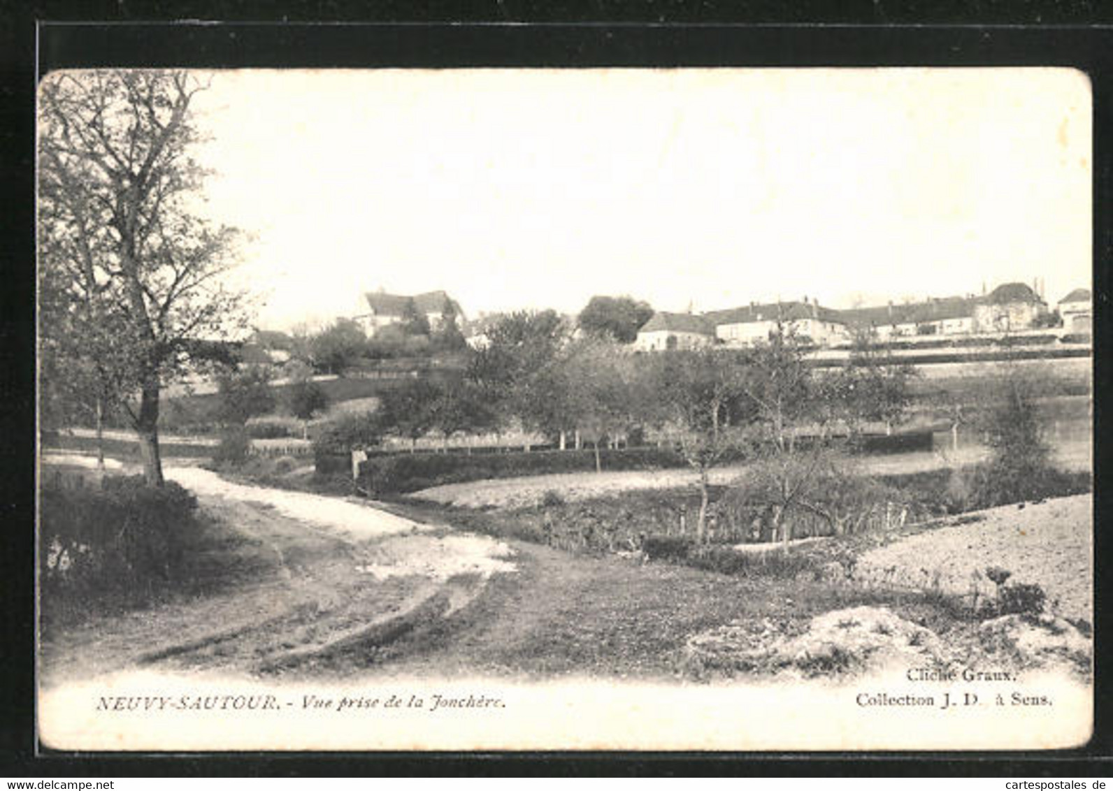 CPA Neuvy-Sautour, Vue Prise De La Jonchere - Neuvy Sautour