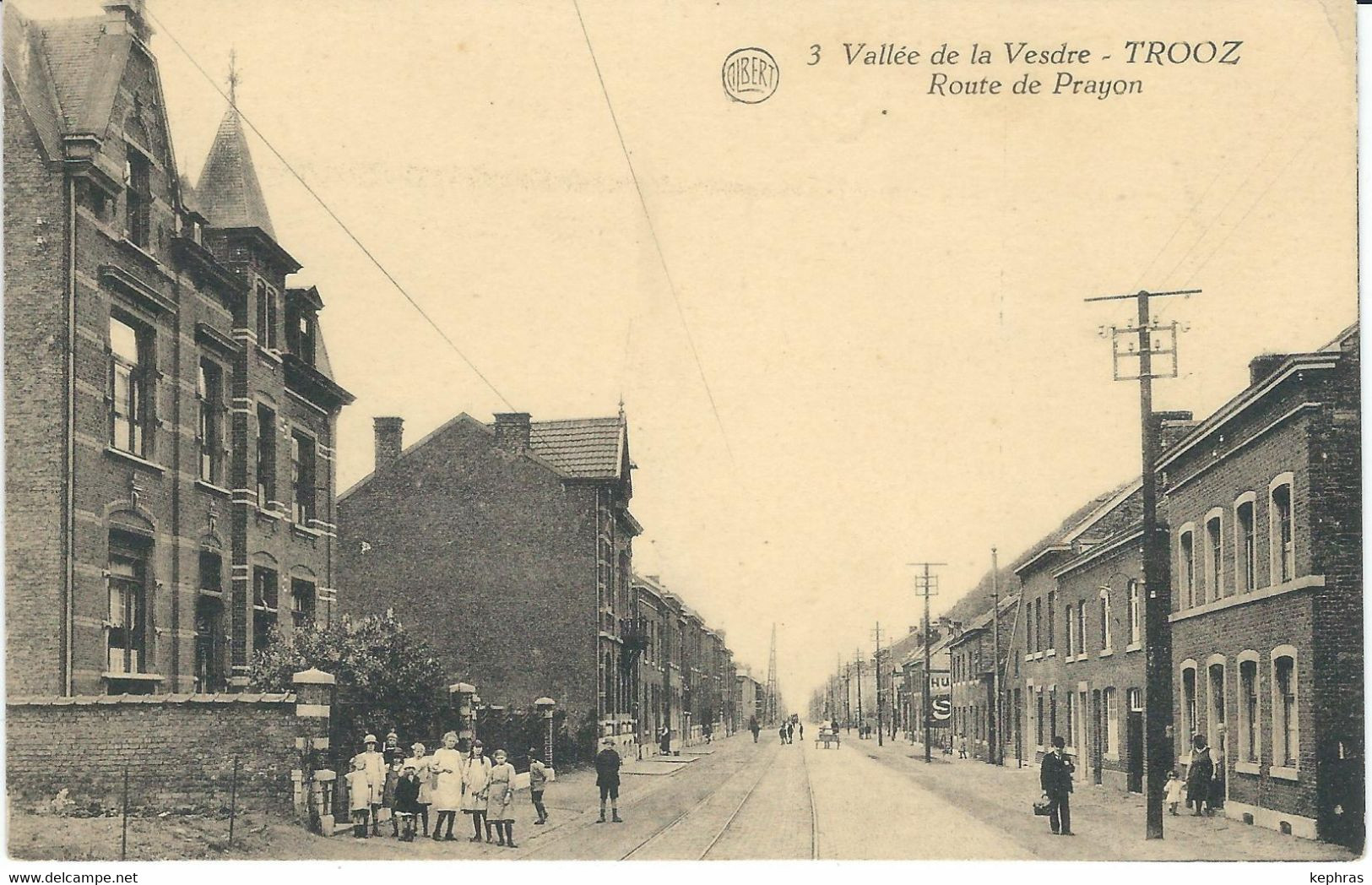 3 Vallée De La Vesdre - TROOZ : Route De Prayon - TRES RARE CPA - Trooz