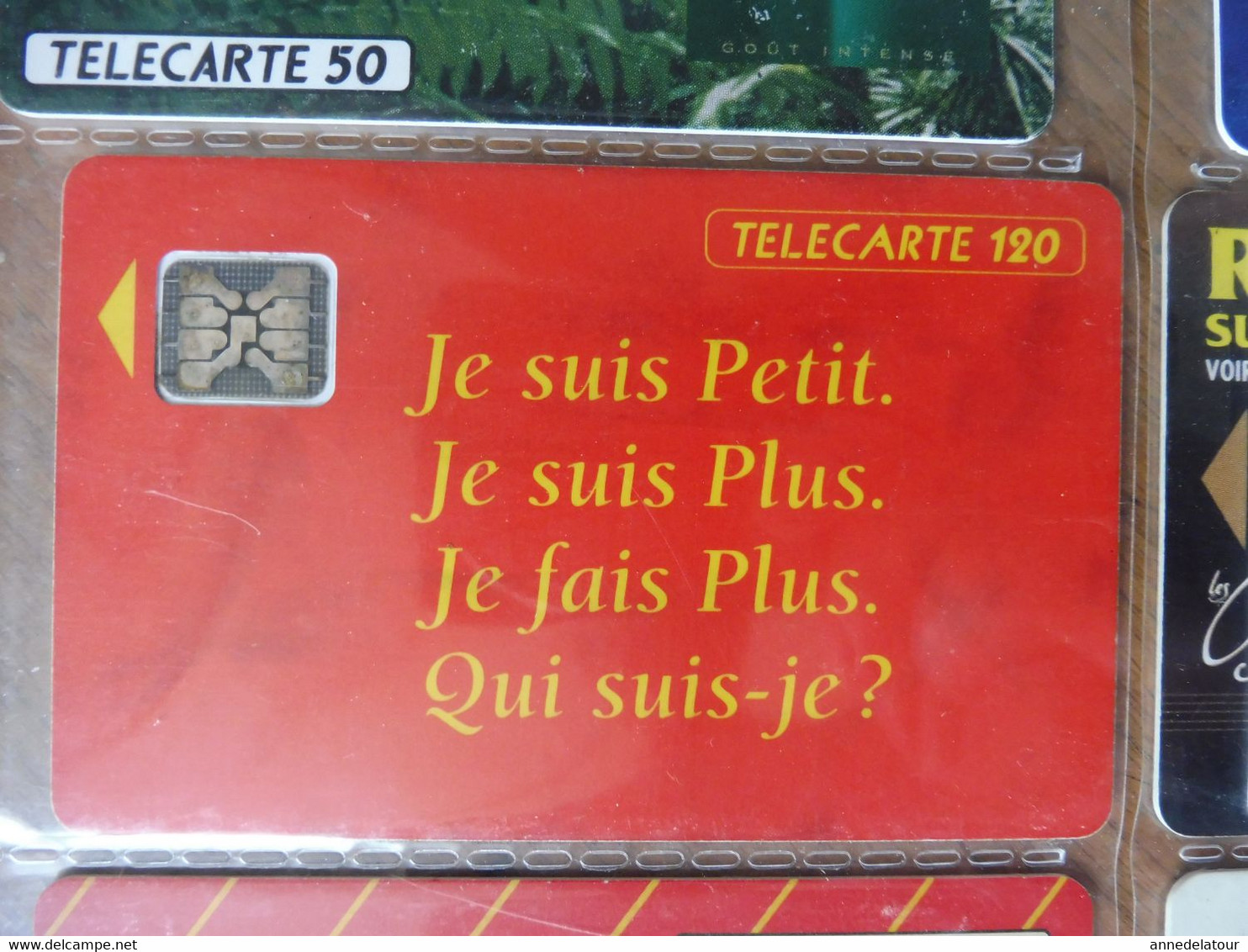 10 télécartes (repas)  FRANCE TELECOM -->  Buitoni  , Munster, Maggi , Liptoni, Café Jacques Vabre et San Marco,