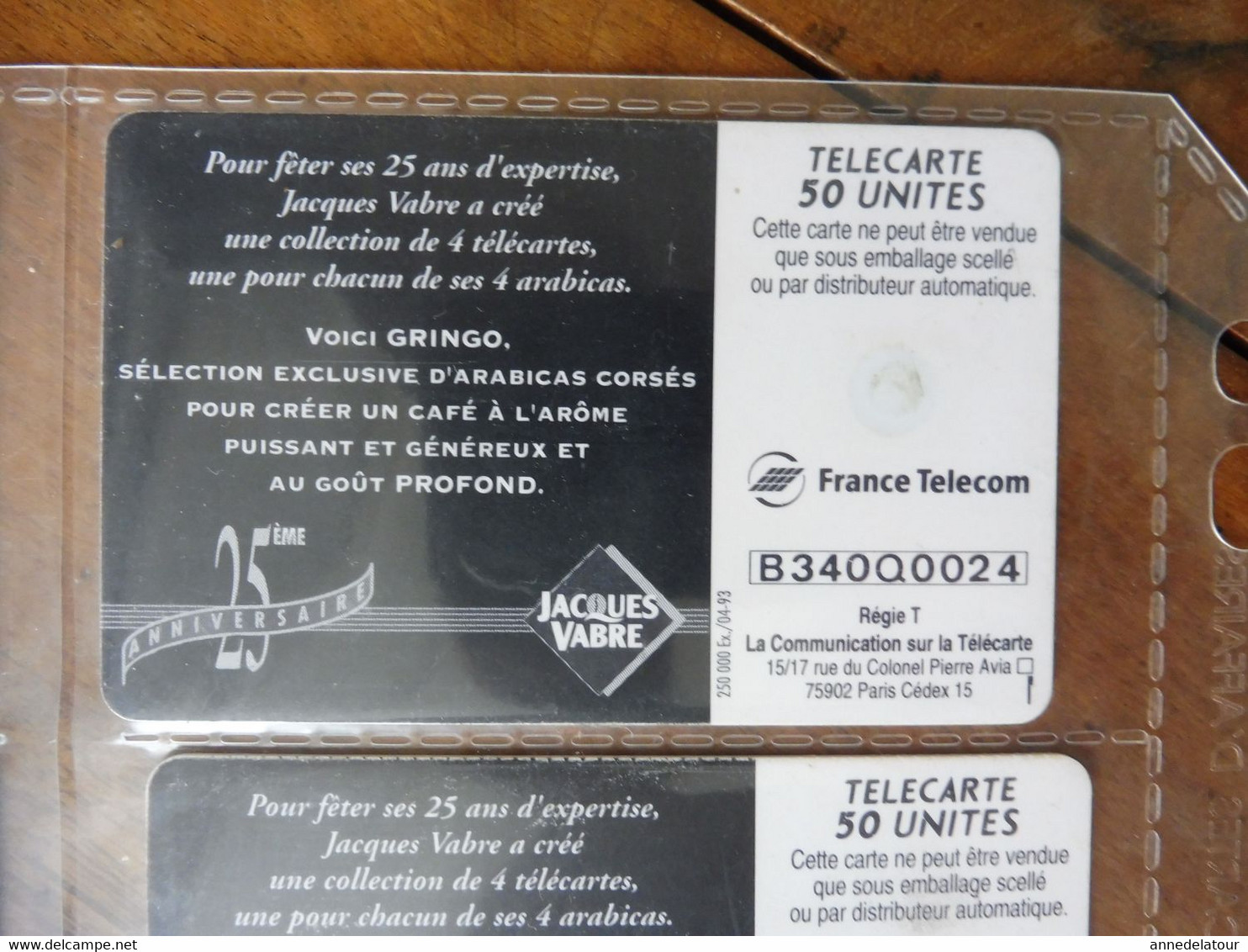 10 télécartes (repas)  FRANCE TELECOM -->  Buitoni  , Munster, Maggi , Liptoni, Café Jacques Vabre et San Marco,