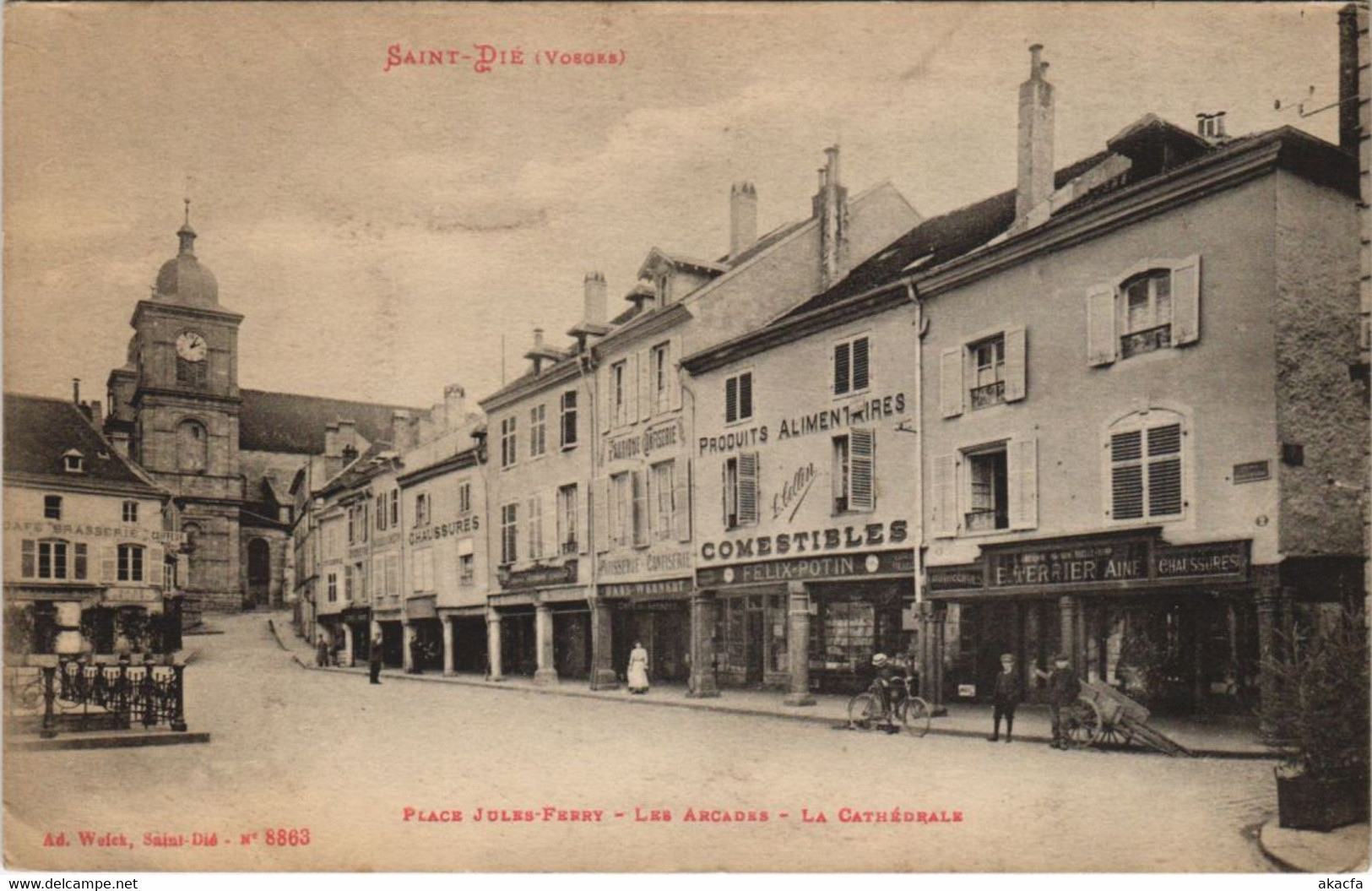 CPA St-DIÉ - Place Jules Ferry (153611) - Saint Die